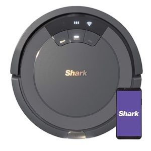 Shark AV753 ION Robot Vacuum, Tri-Brush System, Wifi Connected Grey